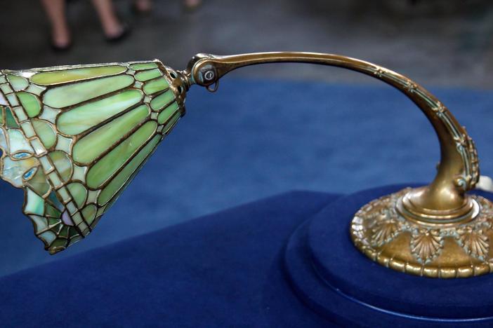 Appraisal: Dufner & Kimberly Desk Lamp, ca. 1909, from Myrtle Beach Hour 2.
