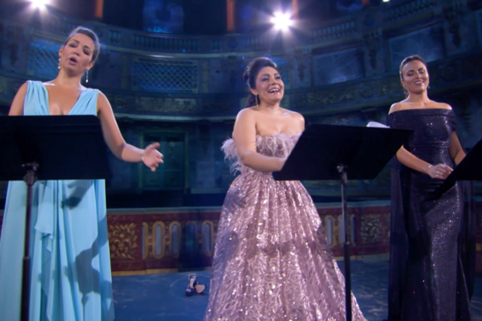 Get an inside look at the magic behind Three Divas at Versailles.