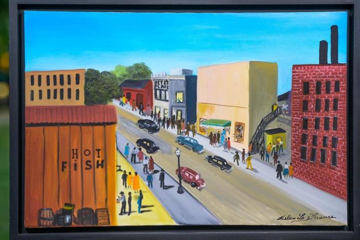Appraisal: Helen LaFrance Oil, ca. 2005