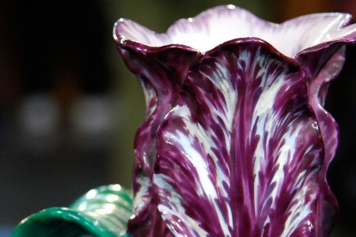 Appraisal: Jacob Petit Porcelain Vases, ca. 1845, from Biloxi Hour 2