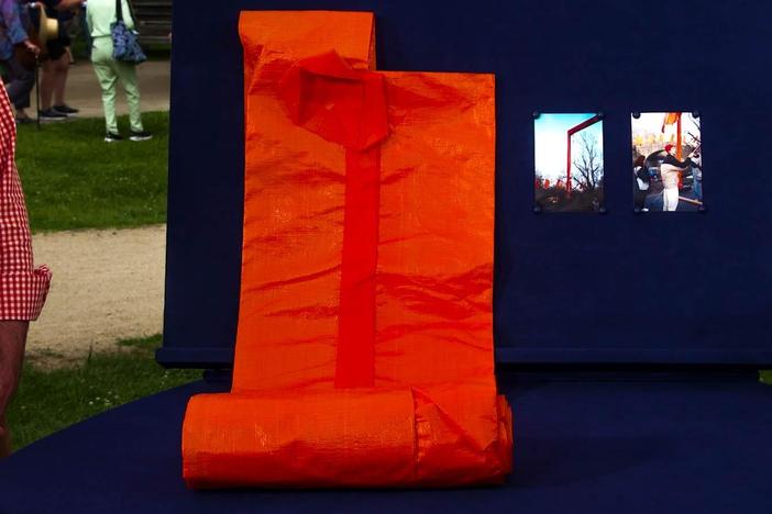 Appraisal: 2005 Christo & Jeanne-Claude 'The Gates' Cocoon