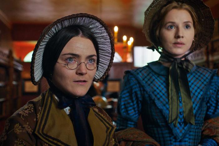 Charlotte and Anne Bronte get a surprising reception.