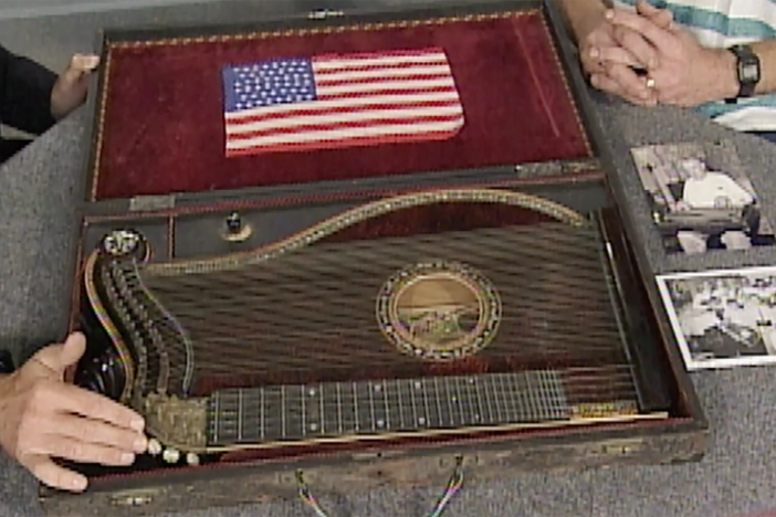 Appraisal: German Alpine Zither, ca. 1900, in Vintage Portland.
