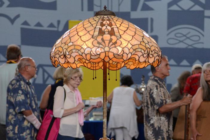 Appraisal: Duffner & Kimberly Floor Lamp, ca. 1905, from Palm Springs Hour 3.
