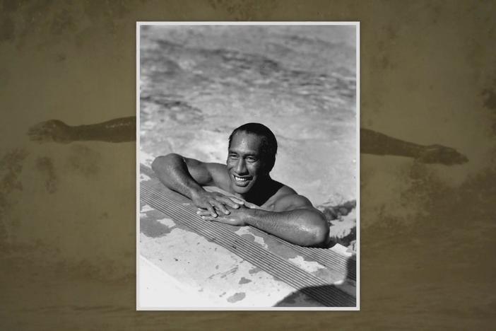The legacy of Native Hawaiian swimmer and surfer Duke Kahanamoku