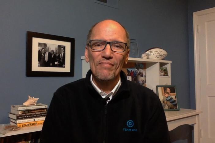 Tom Perez, chair of the Democratic National Committee, joins the program.