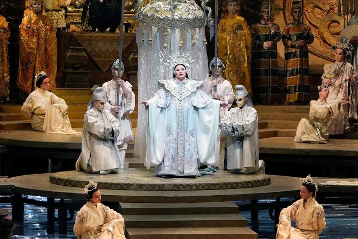 Enjoy opera superstar Liudmyla Monastyrska in the title role of the legendary princess.