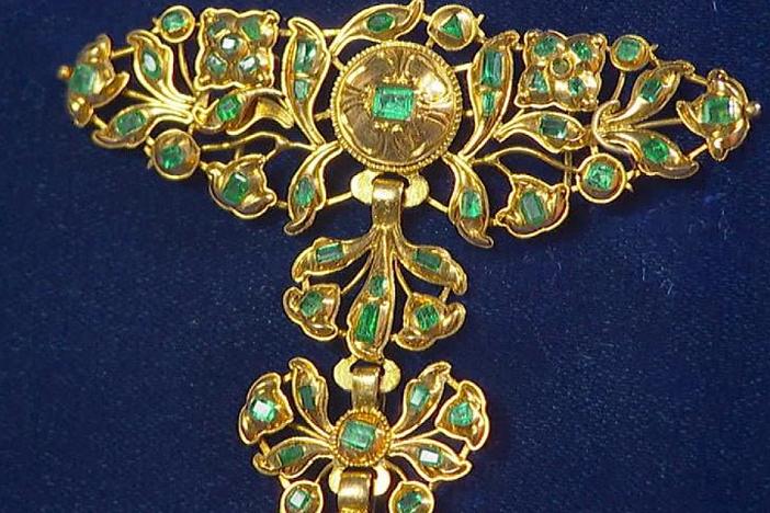 Appraisal: Spanish Bodice Ornament, ca. 1750, from Detroit Hour 1.