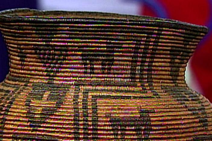 Appraisal: Yavapai Apache Pictorial Basket, from Vintage Atlanta.