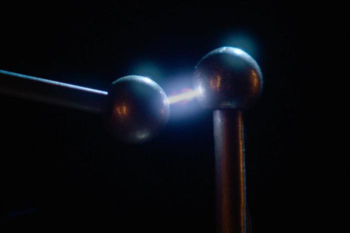 Franklin studied electricity and proved lightning’s electrical nature with a key and kite.