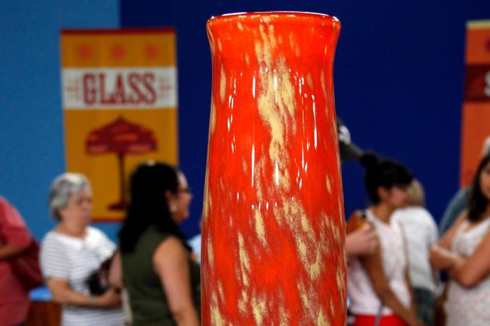 Appraisal: 20th-Century Schneider Monumental Vase from El Paso Hour 1.