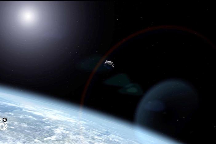 How this spacecraft will sample an asteroid's rocks, without even landing on it