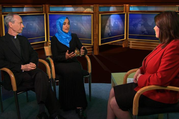 Watch more of our conversation with Father Tom Reese and Dalia Mogahed.