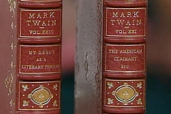 Appraisal: Mark Twain Complete Works, ca. 1900, in Vintage Portland.