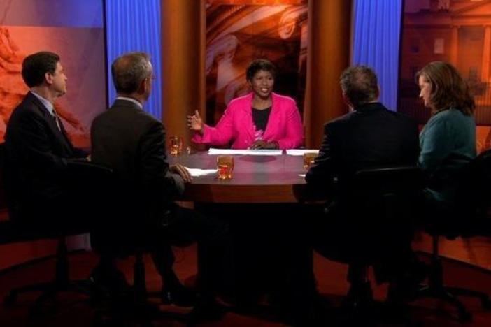 Party priorities for job creation; big banks & the housing crisis; and Palin looms large