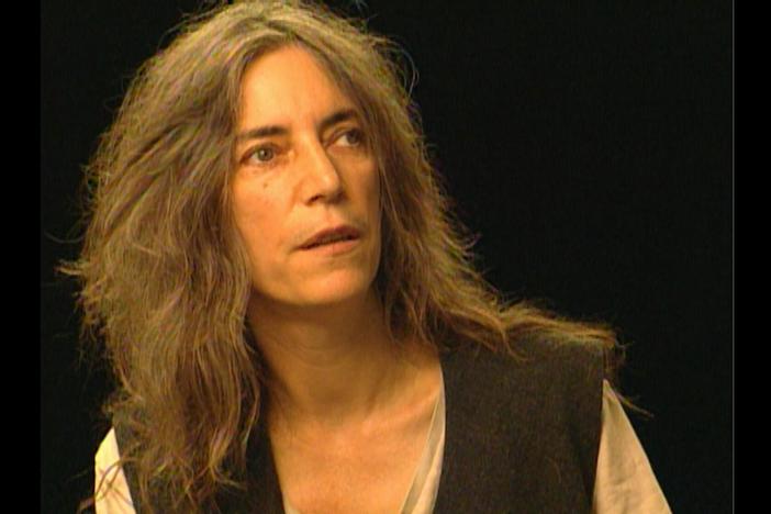 Patti Smith shares her thoughts on Lou Reed and the 70s rock and roll scene.