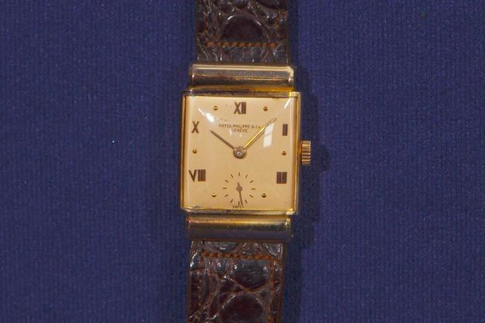 Appraisal: Patek Philippe Watch with Original Buckle & Box, ca. 1935