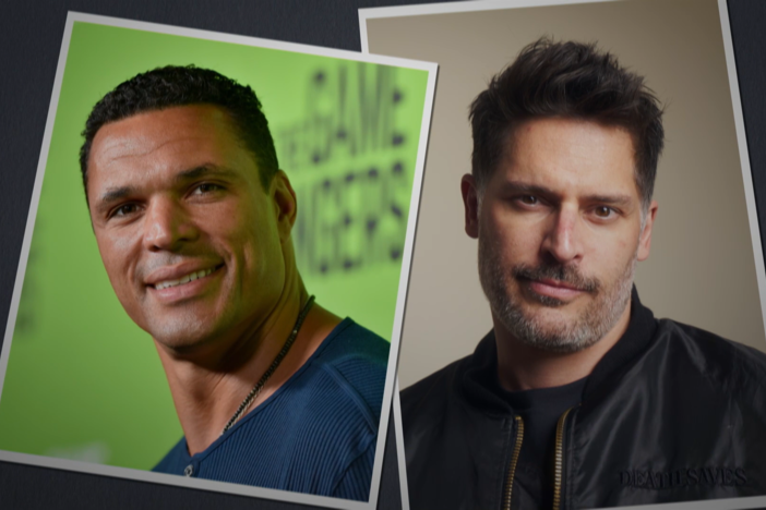 Joe Manganiello and Tony Gonzalez discover close relatives whose names they’ve never heard