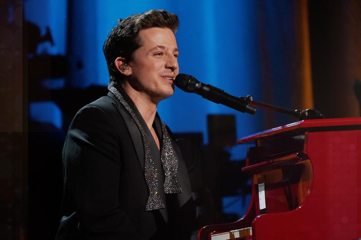 Charlie Puth performs "Don't Let the Sun Go Down on Me" at the 2024 Gershwin Prize concert