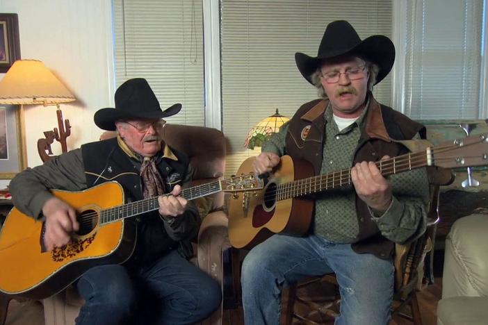 Exclusive for History Detectives. Rusty Richards performs 'So You Want to be a Cowboy'.