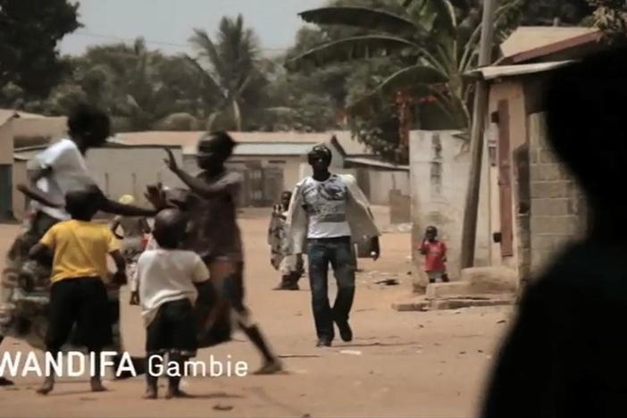 Special Flight filmmaker Fernand Melgar visits Wandifa in his home country, Gambia.