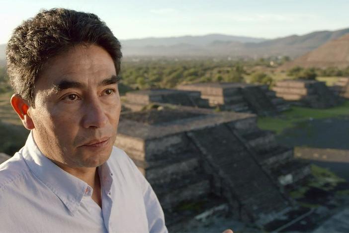 Who built the ancient abandoned city Teotihuacan, the City of the Gods?