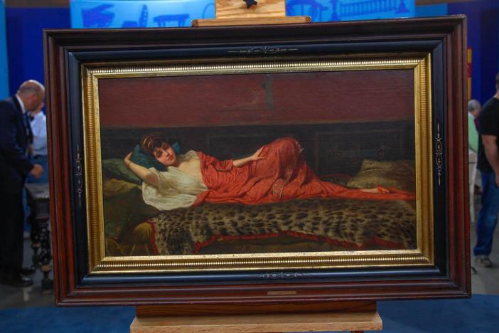 Appraisal: Late 19th C. Vincent G. Stiepevich Oil Painting
