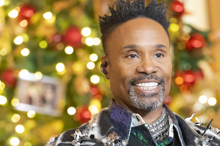 Billy Porter performs "This Christmas" at The White House.