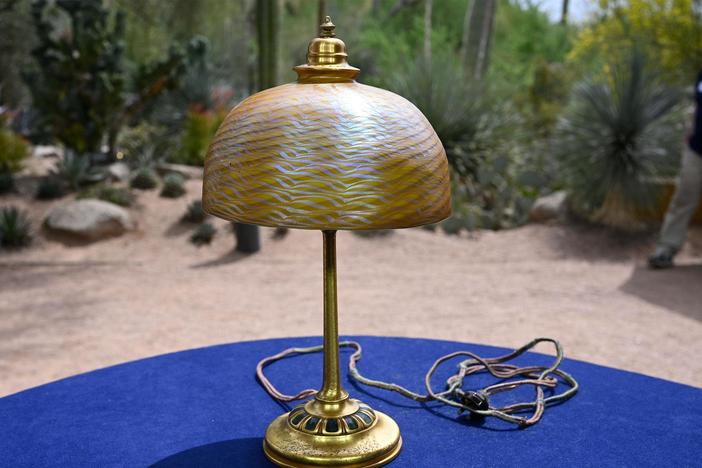 Appraisal: Louis C. Tiffany Furnaces, Inc. Table Lamp, ca. 1925