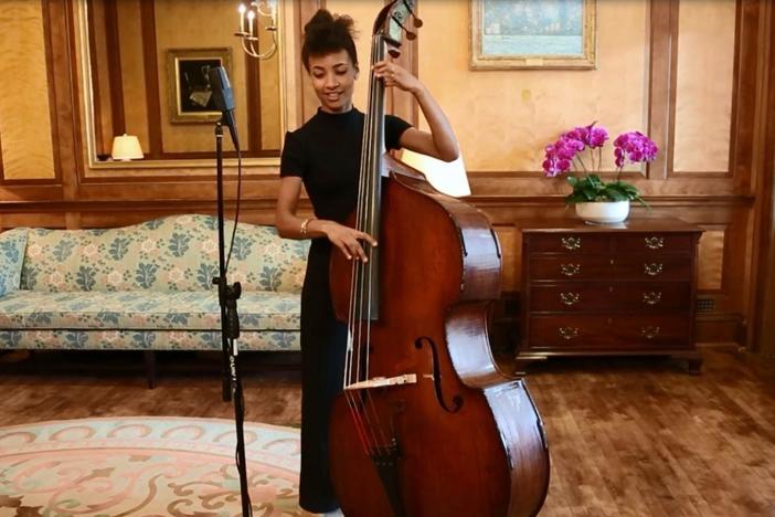 Official White House video: behind the scenes with Esperanza Spalding. 