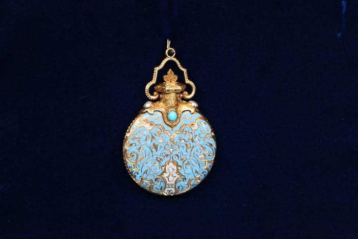 Appraisal: Perfume Flask, from Omaha Hr 2.
