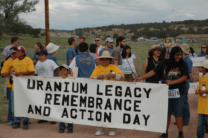 Yellow Fever follows Tina Garnanez in a fight to save Navajo land from uranium mining.