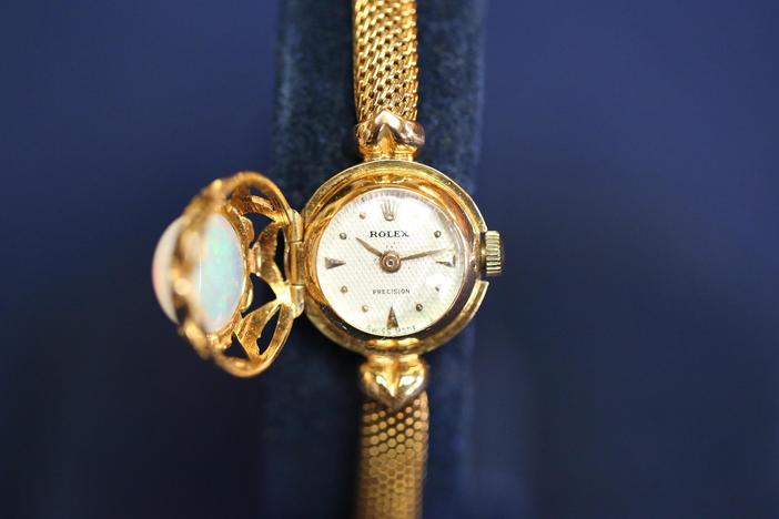 Appraisal: Rolex Opal Bracelet-watch, ca. 1950