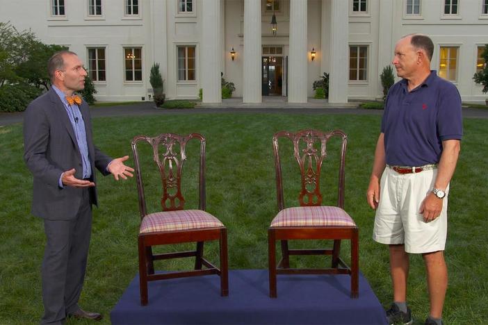 Appraisal: Tiffany Reproduction Chairs, ca. 1920