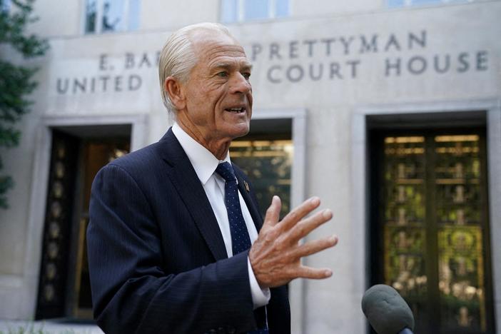 News Wrap: Former Trump adviser Peter Navarro sentenced to prison for contempt of Congress