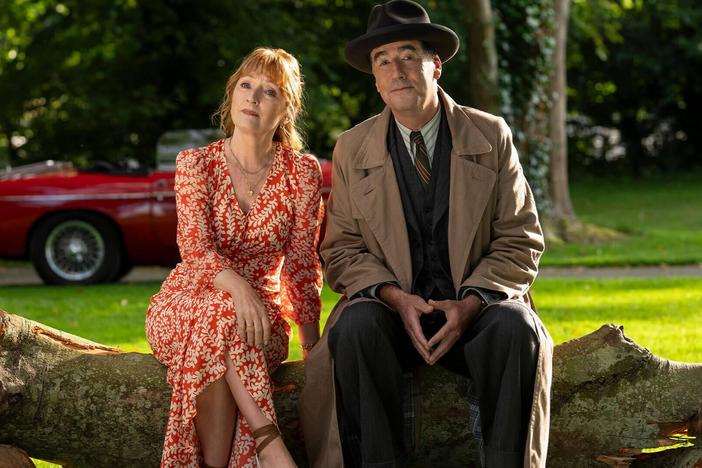 The cast and creator of Moonflower Murders introduce you to the clever, surprising show.