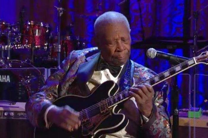 B.B. King performs, The Thrill is Gone