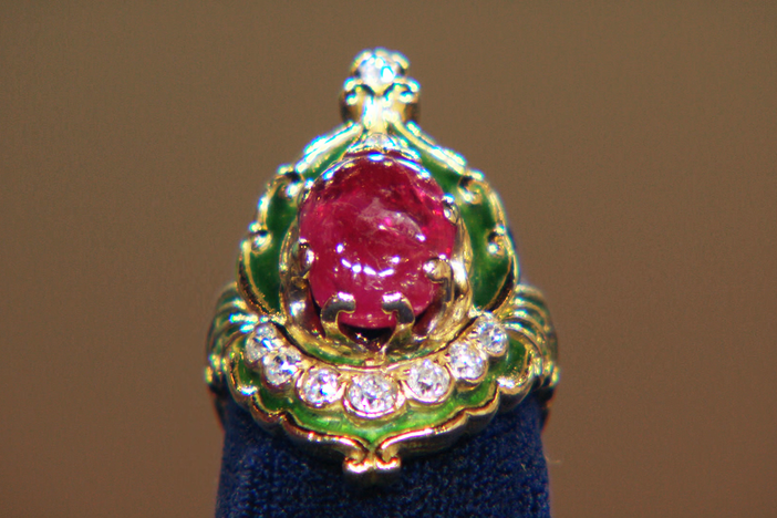 Appraisal: Marcus & Co. Ring, ca. 1905, in St. Louis Hour 1.