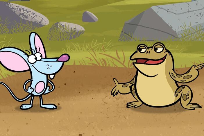 Nature Cat and the gang is looking for a clear sign of spring: animal babies!