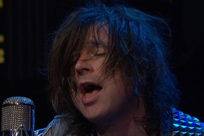 Ryan Adams delivers an impressive acoustic set on the ACL stage.