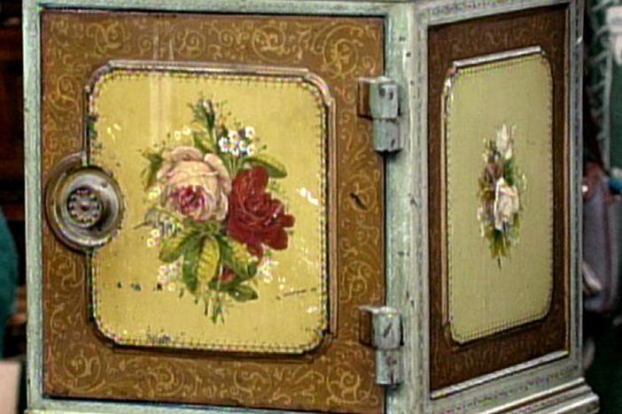 Appraisal: Derby & Co. American Pedestal Safe, ca. 1875, from Vintage San Francisco.