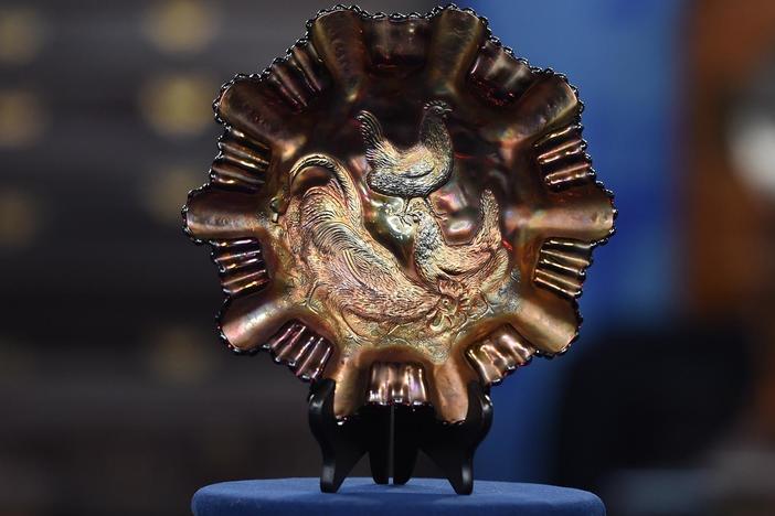 Appraisal: Early 20th C. Carnival Glass Bowl, from Charleston, Hour 1.