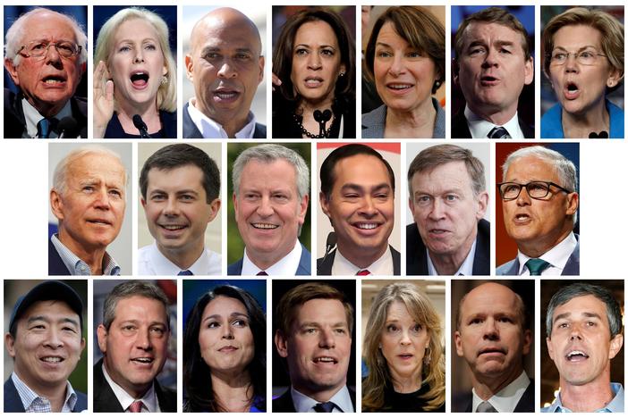 Dems look for edge amid jam-packed presidential debate