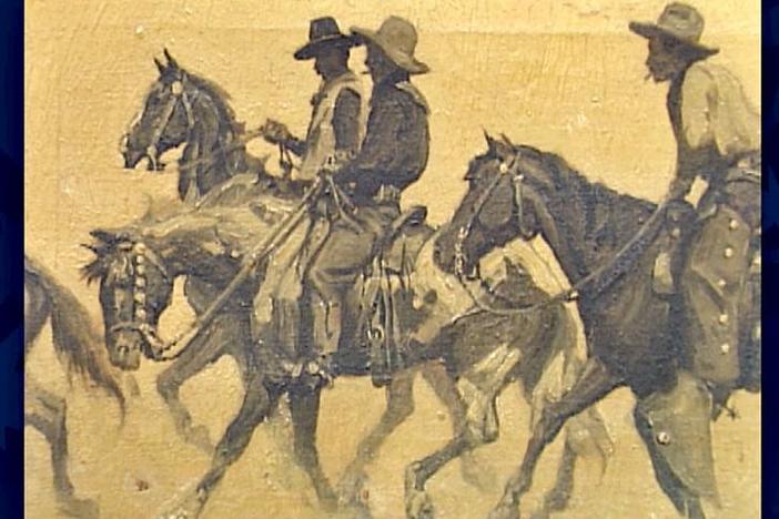 Appraisal: 1907 William Herbert "Buck" Dunton Oil Painting, from Vintage Tampa.