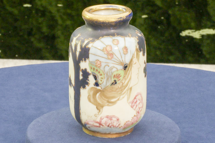 Appraisal: Riessner Stellmacher & Kessel Vase, ca. 1893