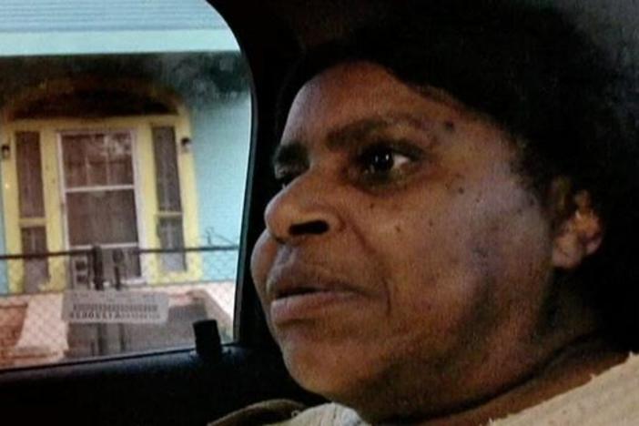 Carolyn explains how thankful she was for still having her house after Katrina.