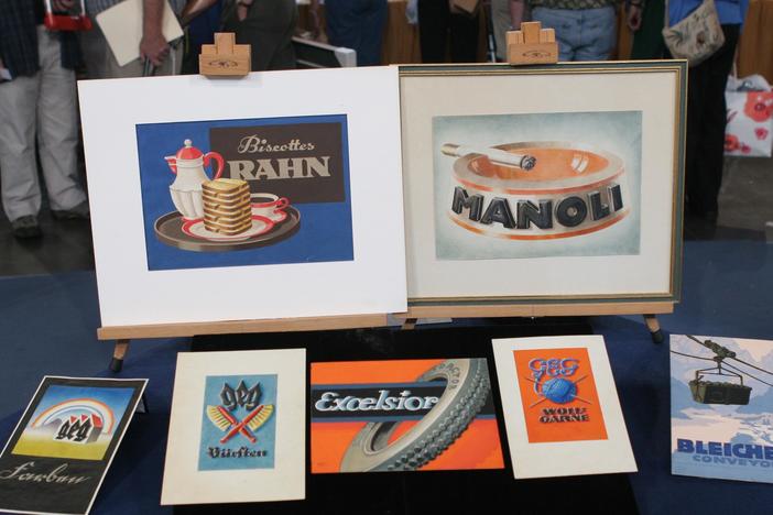 Appraisal: Early 20th C. Lucian Bernhard Original Art