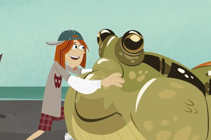 The bros become marooned in the world of the mudskipper, a fish that can walk on land.