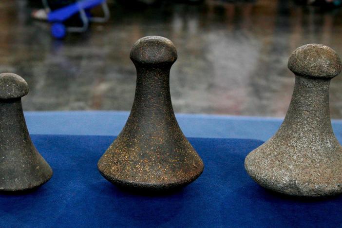Appraisal: 19th-Century Hawaiian Poi Pounders