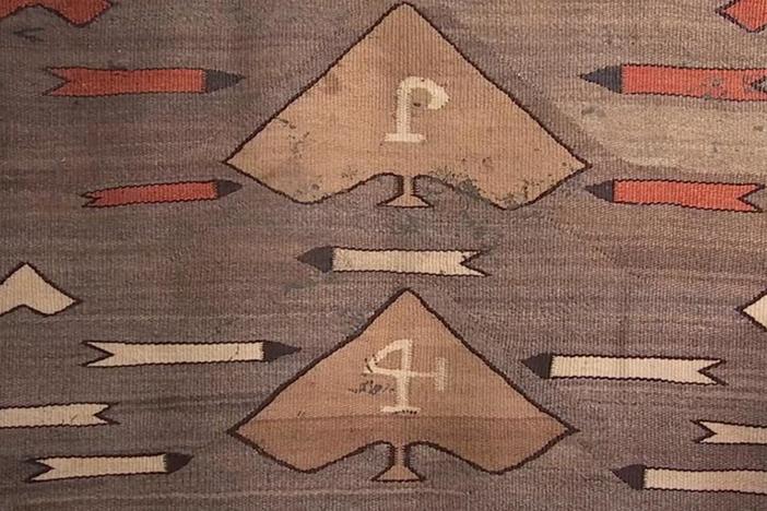 Appraisal: Navajo Pictorial Textile, ca. 1925